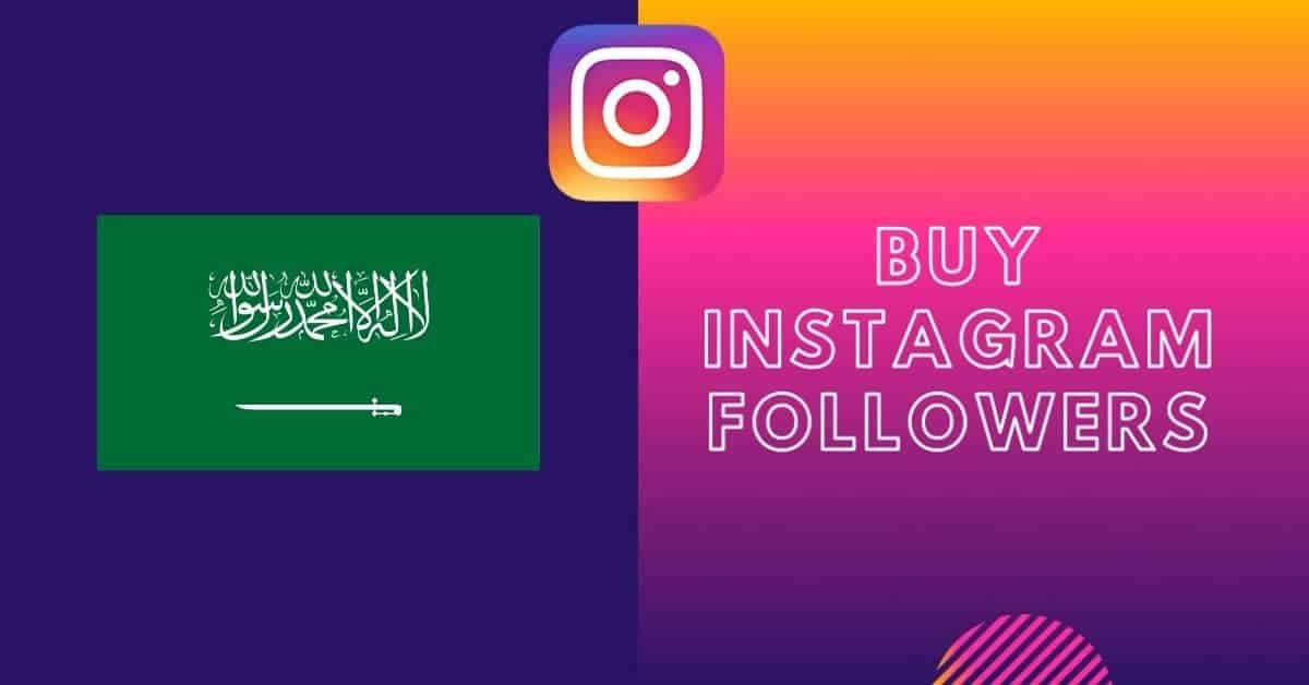 Instagram banner with flag of Saudi Arabia